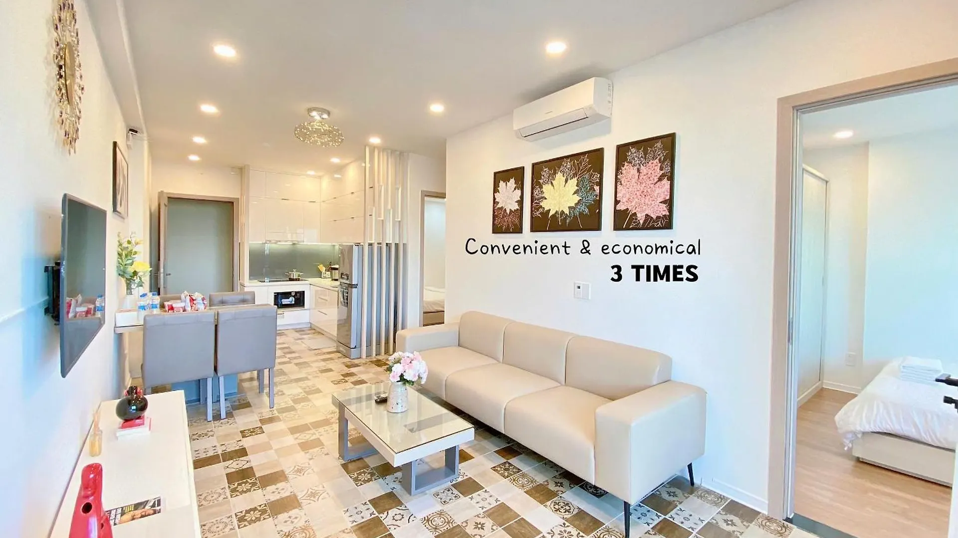 Apartment Chung Cu 2 Pn 2 Vs Thuoc Toa Nha Muong Thanh View Bien Da Nang Vietnam