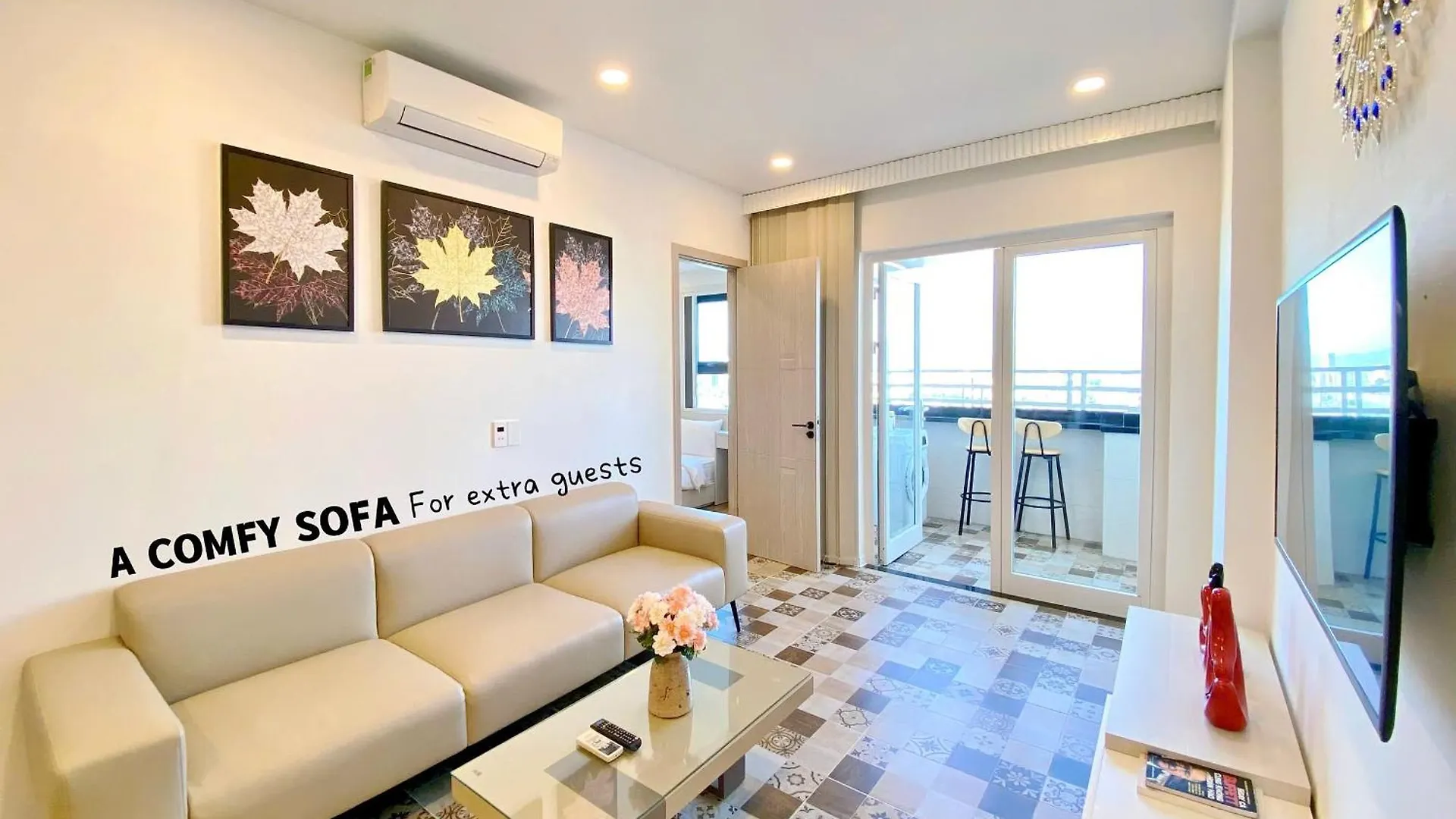 Apartment Chung Cu 2 Pn 2 Vs Thuoc Toa Nha Muong Thanh View Bien Da Nang Vietnam